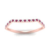 Load image into Gallery viewer, french-pave-contour-pink-sapphire-wedding-band-in-rose-gold-FD9986B2GSADRPI-NL-RG