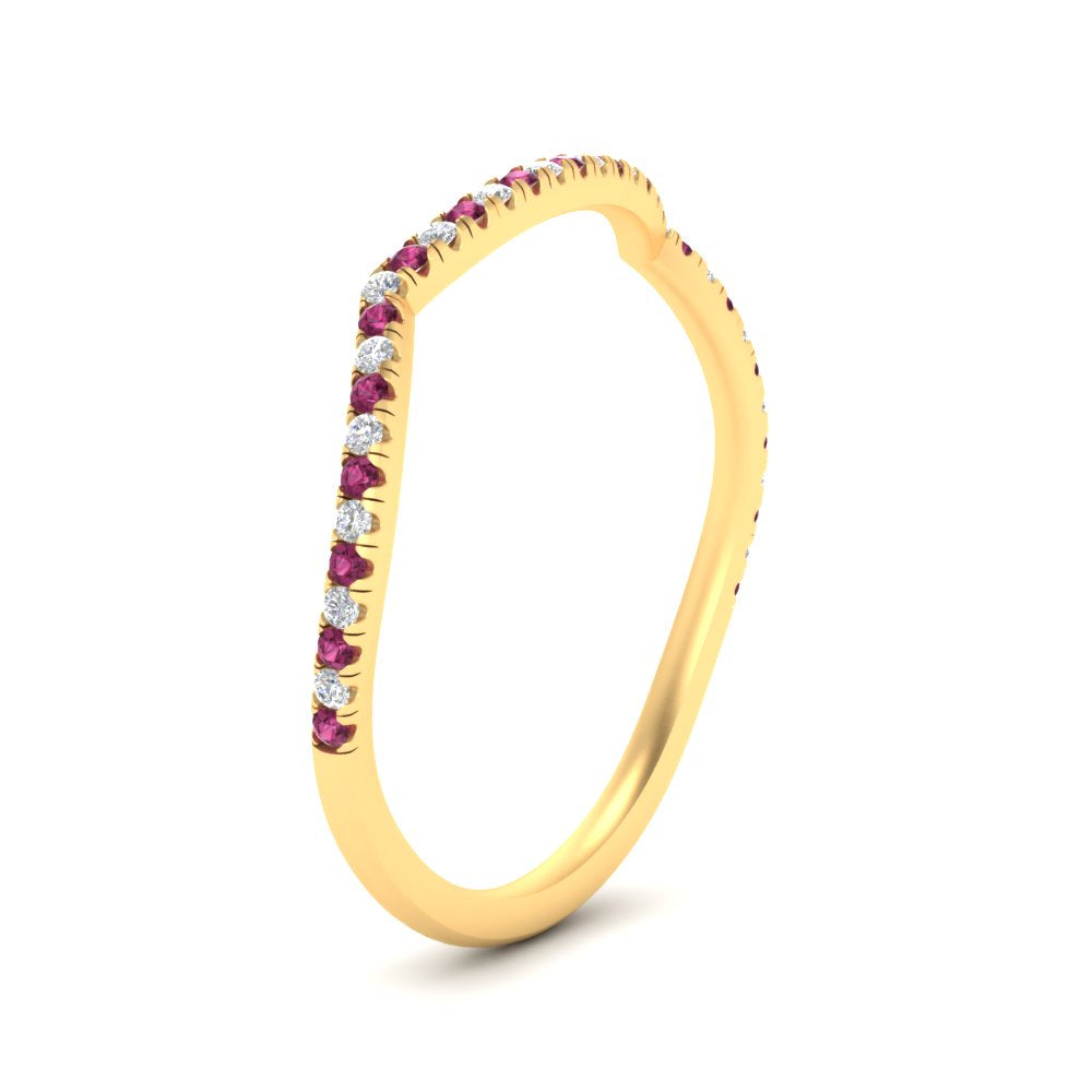 french-pave-contour-pink-sapphire-wedding-band-in-yellow-gold-FD9986B2GSADRPI-NL-YG