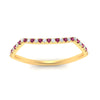 Load image into Gallery viewer, french-pave-contour-pink-sapphire-wedding-band-in-yellow-gold-FD9986B2GSADRPI-NL-YG