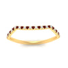 Load image into Gallery viewer, french-pave-contour-ruby-wedding-band-in-yellow-gold-FD9986B2GRUDR-NL-YG