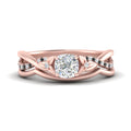 Thumbnail 76 - french-pave-cushion-contour-black-diamond-wedding-band-in-rose-gold-FD9986B1CUGBLACK-NL-RG