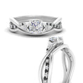 Thumbnail 73 - french-pave-cushion-contour-black-diamond-wedding-band-in-white-gold-FD9986B1CUGBLACK-NL-WG