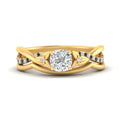 Thumbnail 80 - french-pave-cushion-contour-black-diamond-wedding-band-in-yellow-gold-FD9986B1CUGBLACK-NL-YG