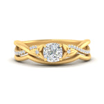 Load image into Gallery viewer, french-pave-cushion-contour-diamond-wedding-band-in-yellow-gold-FD9986B1CU-NL-YG
