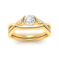 Thumbnail 11 - french-pave-cushion-contour-diamond-wedding-band-in-yellow-gold-FD9986B1CU-NL-YG