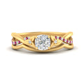 Thumbnail 33 - french-pave-cushion-contour-pink-sapphire-wedding-band-in-yellow-gold-FD9986B1CUGSADRPI-NL-YG