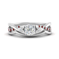 Thumbnail 61 - french-pave-cushion-contour-ruby-wedding-band-in-white-gold-FD9986B1CUGRUDR-NL-WG