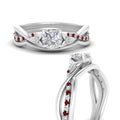 Thumbnail 62 - french-pave-cushion-contour-ruby-wedding-band-in-white-gold-FD9986B1CUGRUDR-NL-WG