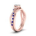 Thumbnail 20 - french-pave-cushion-contour-sapphire-wedding-band-in-rose-gold-FD9986B1CUGSABL-NL-RG