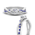 Thumbnail 14 - french-pave-cushion-contour-sapphire-wedding-band-in-white-gold-FD9986B1CUGSABL-NL-WG