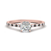 Load image into Gallery viewer, french-pave-cushion-petite-black-diamond-engagement-ring-in-FD9918CURGBLACKANGLE3-NL-RG