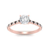 Load image into Gallery viewer, french-pave-cushion-petite-black-diamond-engagement-ring-in-FD9918CURGBLACKANGLE3-NL-RG