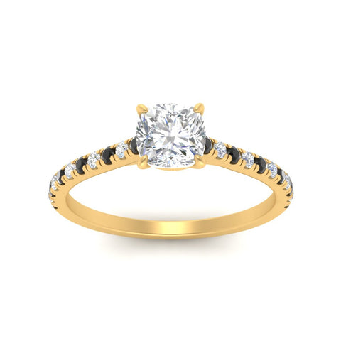 french-pave-cushion-petite-black-diamond-engagement-ring-in-FD9918CURGBLACKANGLE3-NL-YG
