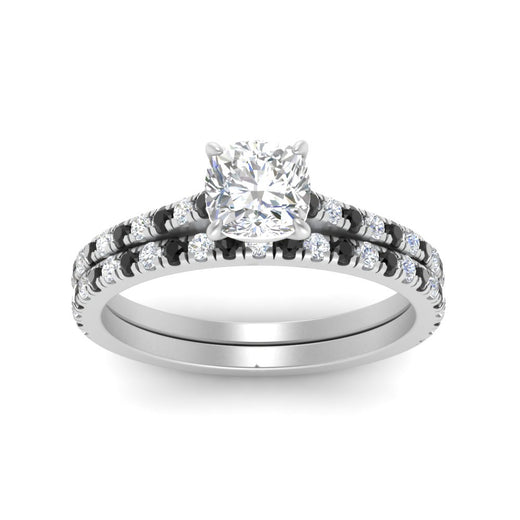 french-pave-cushion-petite-black-diamond-wedding-ring-set-in-FD9918CUGBLACKANGLE3-NL-WG-B1