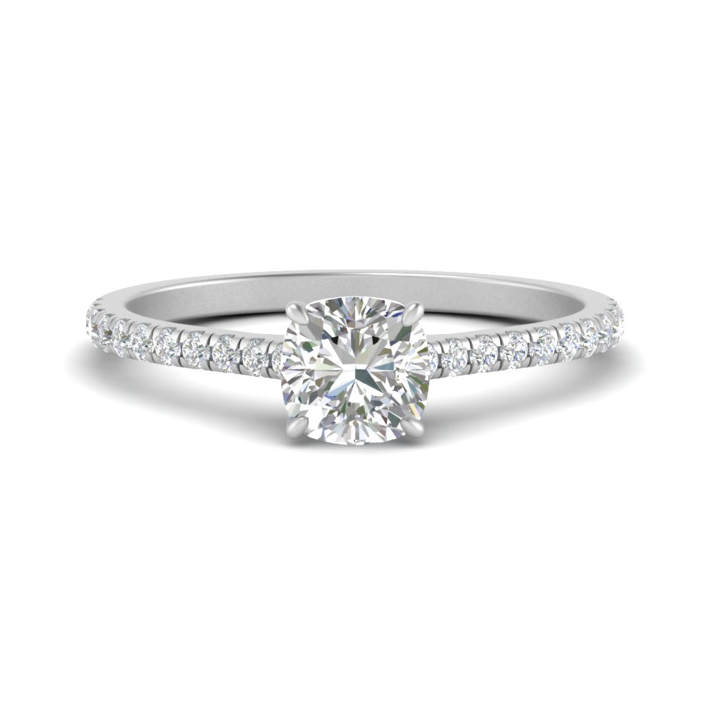 french-pave-cushion-petite-diamond-engagement-ring-in-FD9918R