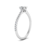 Load image into Gallery viewer, french-pave-cushion-petite-diamond-engagement-ring-in-FD9918R