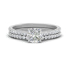 Load image into Gallery viewer, french-pave-cushion-petite-diamond-wedding-ring-set-in-FD9918CUANGLE3-NL-WG-B1