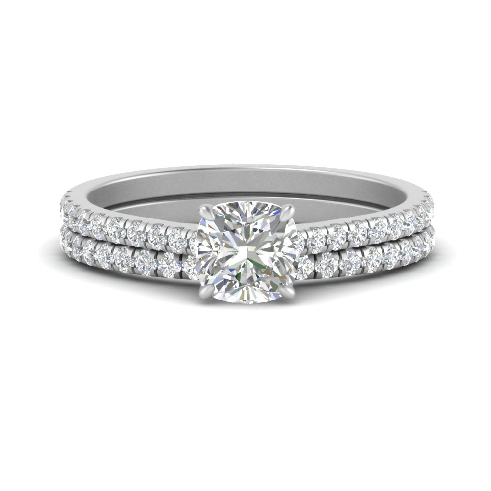 french-pave-cushion-petite-diamond-wedding-ring-set-in-FD9918CUANGLE3-NL-WG-B1
