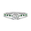 Load image into Gallery viewer, french-pave-cushion-petite-emerald-engagement-ring-in-FD9918CURGEMGRANGLE3-NL-WG