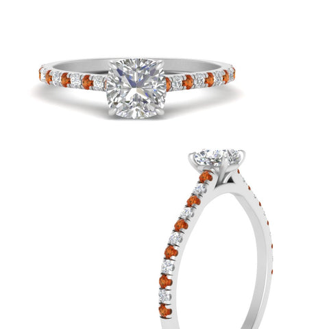 french-pave-cushion-petite-orange-sapphire-engagement-ring-in-FD9918CURGSAORANGLE3-NL-WG