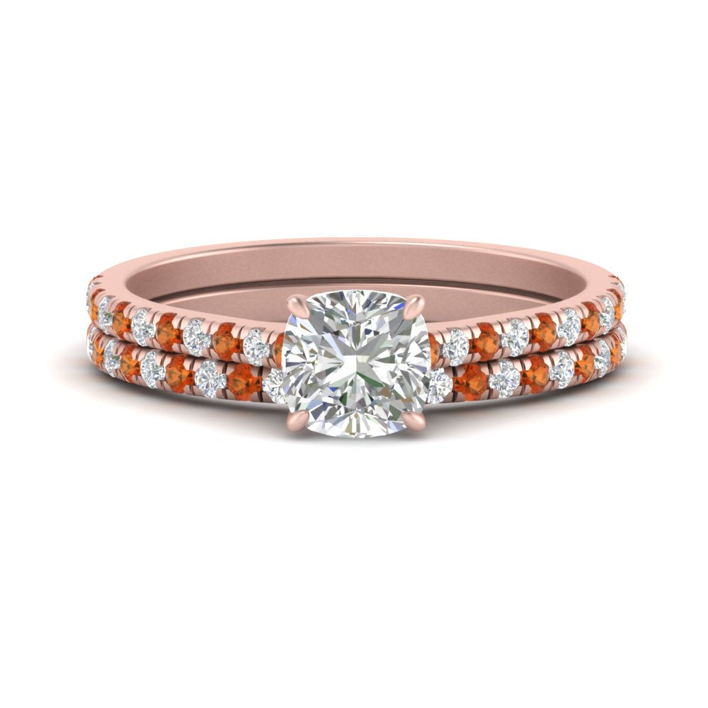french-pave-cushion-petite-orange-sapphire-wedding-ring-set-in-FD9918CUGSAORANGLE3-NL-RG-B1