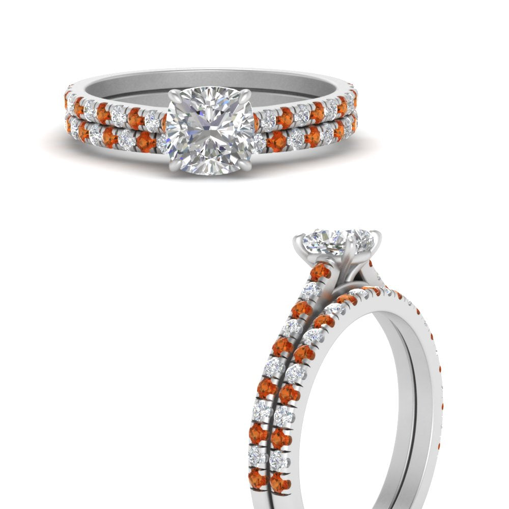 french-pave-cushion-petite-orange-sapphire-wedding-ring-set-in-FD9918CUGSAORANGLE3-NL-WG-B1