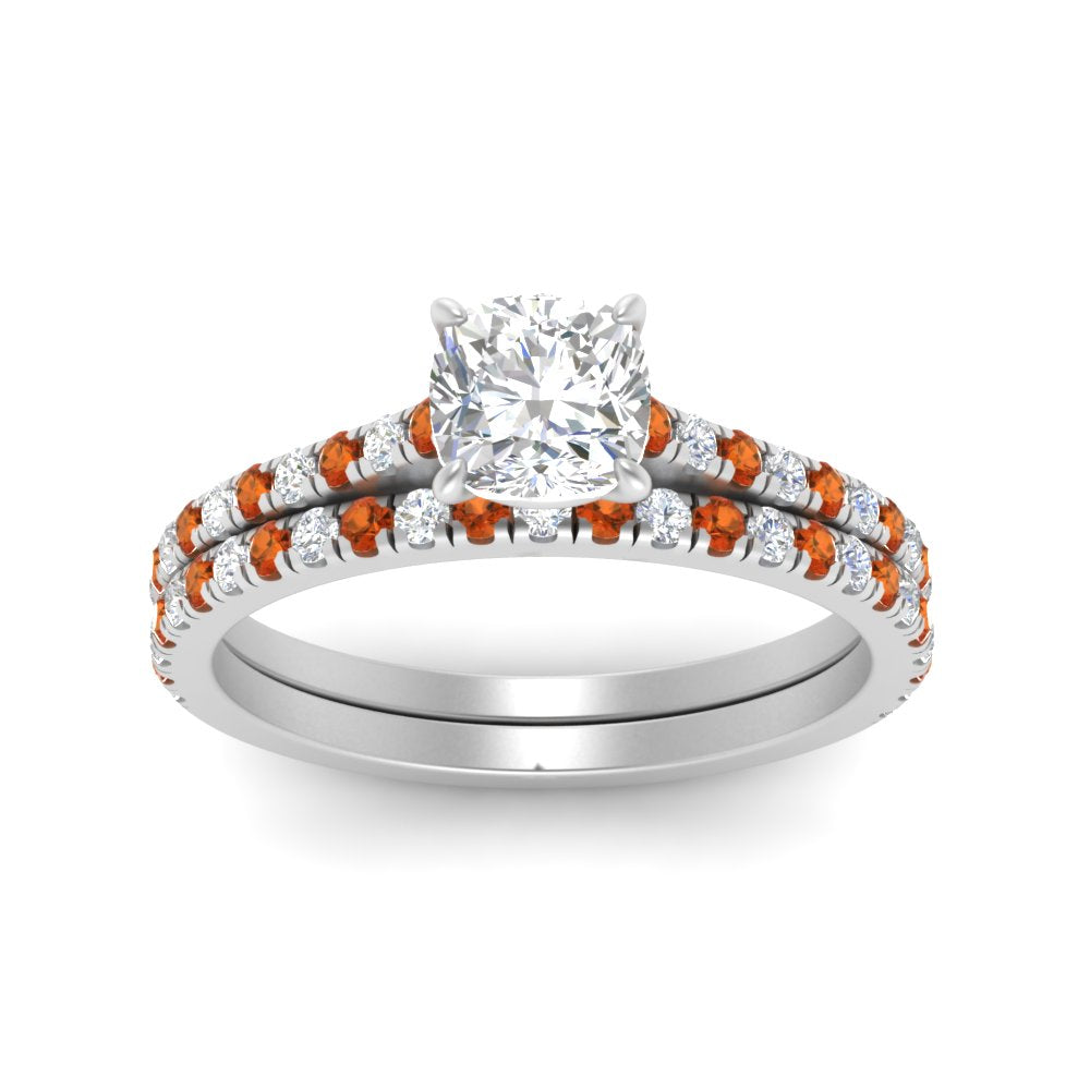 french-pave-cushion-petite-orange-sapphire-wedding-ring-set-in-FD9918CUGSAORANGLE3-NL-WG-B1
