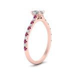 Load image into Gallery viewer, french-pave-cushion-petite-pink-sapphire-engagement-ring-in-FD9918CURGSADRPIANGLE3-NL-RG