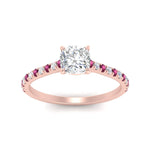 Load image into Gallery viewer, french-pave-cushion-petite-pink-sapphire-engagement-ring-in-FD9918CURGSADRPIANGLE3-NL-RG
