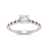 Load image into Gallery viewer, french-pave-cushion-petite-pink-sapphire-engagement-ring-in-FD9918CURGSADRPIANGLE3-NL-WG