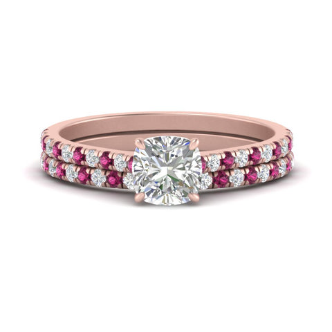 french-pave-cushion-petite-pink-sapphire-wedding-ring-set-in-FD9918CUGSADRPIANGLE3-NL-RG-B1