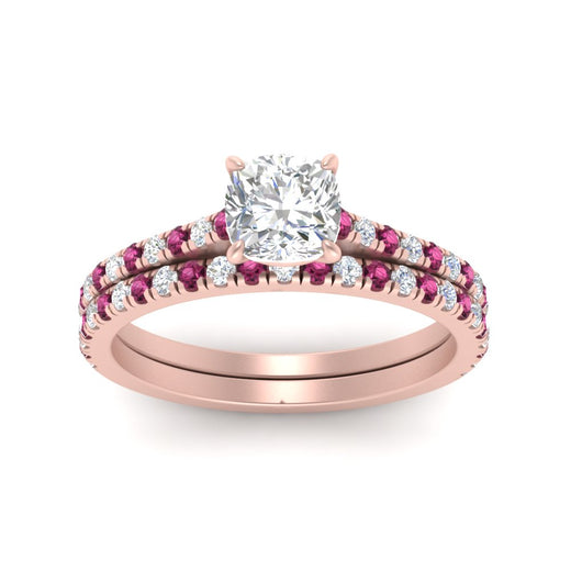 french-pave-cushion-petite-pink-sapphire-wedding-ring-set-in-FD9918CUGSADRPIANGLE3-NL-RG-B1