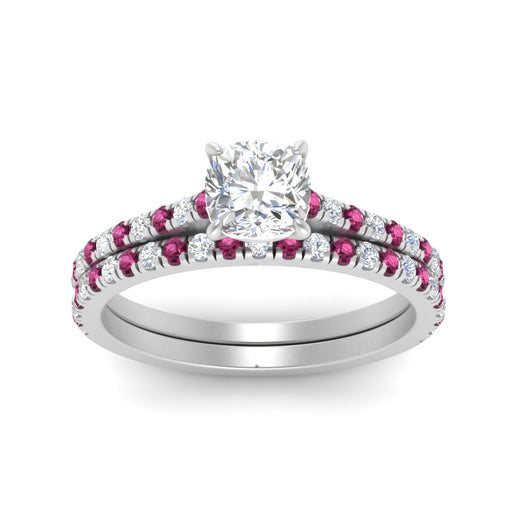 french-pave-cushion-petite-pink-sapphire-wedding-ring-set-in-FD9918CUGSADRPIANGLE3-NL-WG-B1