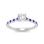 Load image into Gallery viewer, french-pave-cushion-petite-sapphire-engagement-ring-in-FD9918CURGSABLANGLE3-NL-WG