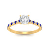 Load image into Gallery viewer, french-pave-cushion-petite-sapphire-engagement-ring-in-FD9918CURGSABLANGLE3-NL-YG
