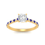 Load image into Gallery viewer, french-pave-cushion-petite-sapphire-engagement-ring-in-FD9918CURGSABLANGLE3-NL-YG