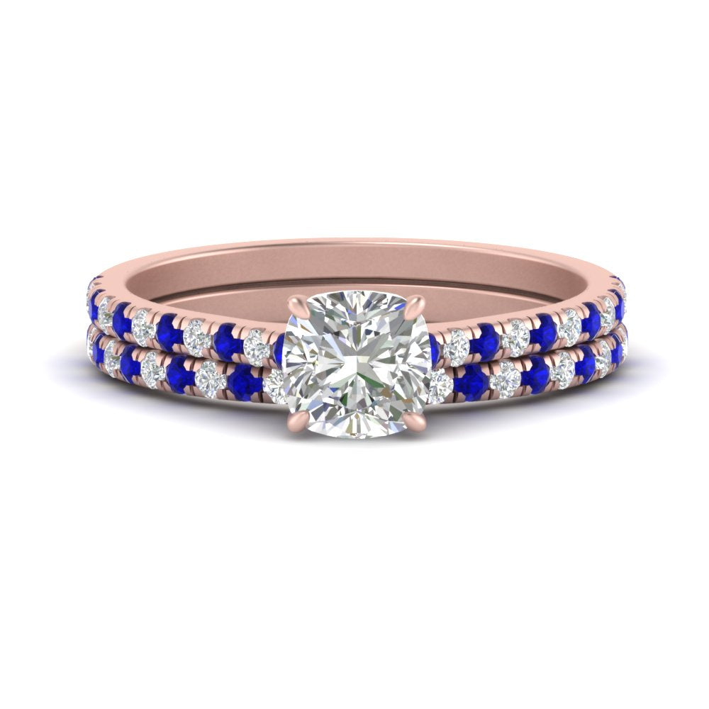 french-pave-cushion-petite-sapphire-wedding-ring-set-in-FD9918CUGSABLANGLE3-NL-RG-B1