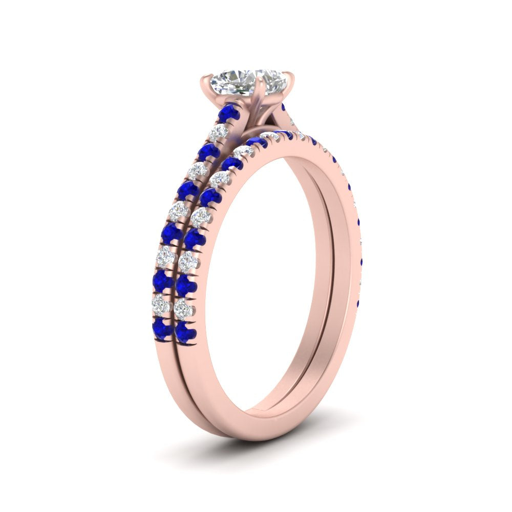 french-pave-cushion-petite-sapphire-wedding-ring-set-in-FD9918CUGSABLANGLE3-NL-RG-B1