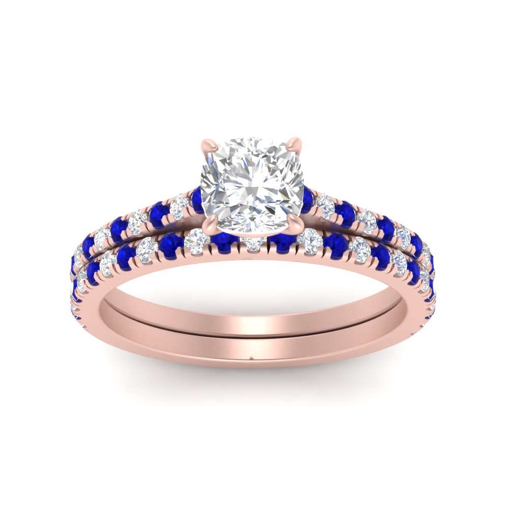 french-pave-cushion-petite-sapphire-wedding-ring-set-in-FD9918CUGSABLANGLE3-NL-RG-B1