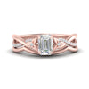 Load image into Gallery viewer, french-pave-emerald-cut-contour-diamond-wedding-band-in-rose-gold-FD9986B1EM-NL-RG