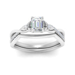 Load image into Gallery viewer, french-pave-emerald-cut-contour-diamond-wedding-band-in-white-gold-FD9986B1EM-NL-WG
