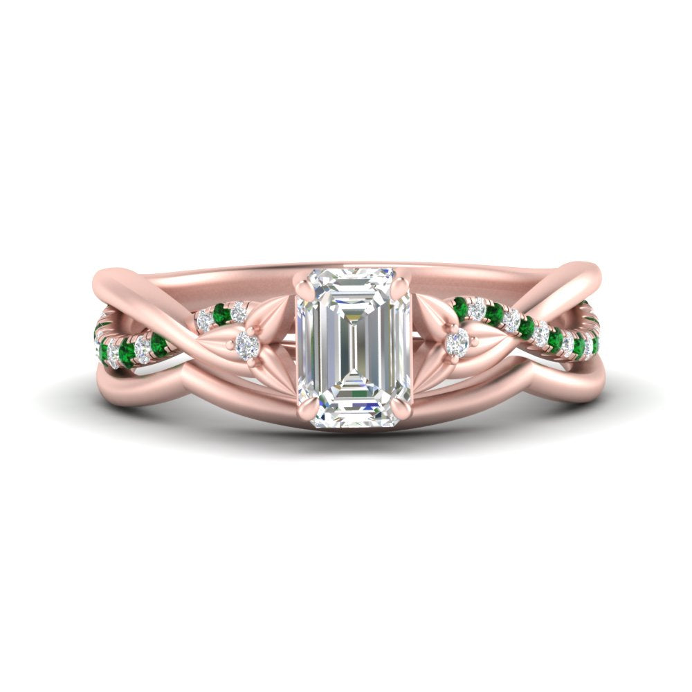 french-pave-emerald-cut-contour-emerald-wedding-band-in-rose-gold-FD9986B1EMGEMGR-NL-RG