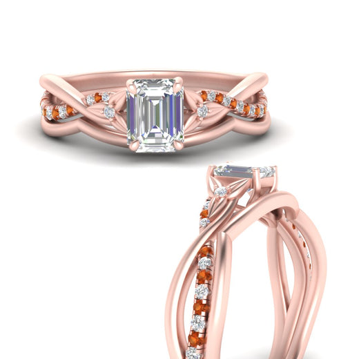 french-pave-emerald-cut-contour-orange-sapphire-wedding-band-in-rose-gold-FD9986B1EMGSAOR-NL-RG