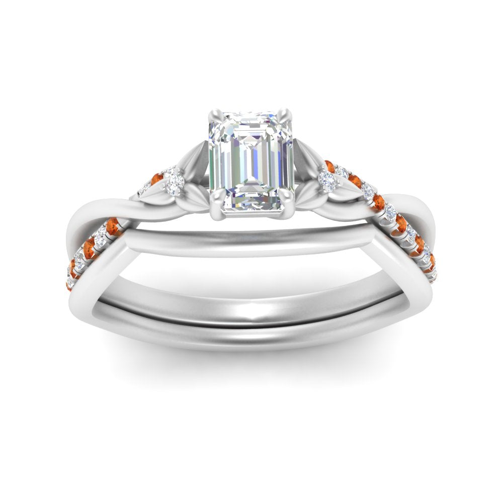 french-pave-emerald-cut-contour-orange-sapphire-wedding-band-in-white-gold-FD9986B1EMGSAOR-NL-WG