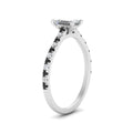 Thumbnail 57 - french-pave-emerald-cut-petite-black-diamond-engagement-ring-in-FD9918EMRGBLACKANGLE3-NL-WG