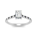 Thumbnail 56 - french-pave-emerald-cut-petite-black-diamond-engagement-ring-in-FD9918EMRGBLACKANGLE3-NL-WG