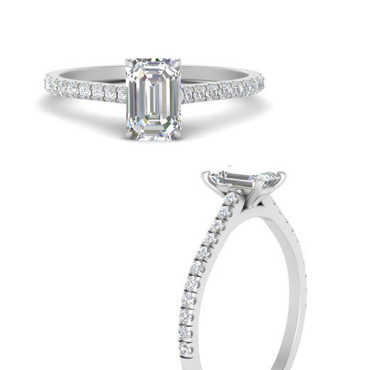 french-pave-emerald-cut-petite-diamond-engagement-ring-in-FD9918R