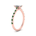 Thumbnail 20 - french-pave-emerald-cut-petite-emerald-engagement-ring-in-FD9918EMRGEMGRANGLE3-NL-RG