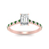 Load image into Gallery viewer, french-pave-emerald-cut-petite-emerald-engagement-ring-in-FD9918EMRGEMGRANGLE3-NL-RG