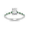 Load image into Gallery viewer, french-pave-emerald-cut-petite-emerald-engagement-ring-in-FD9918EMRGEMGRANGLE3-NL-WG